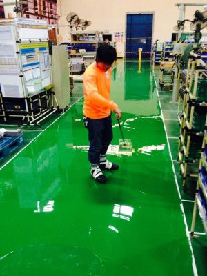 รับเคลือบพื้น epoxy